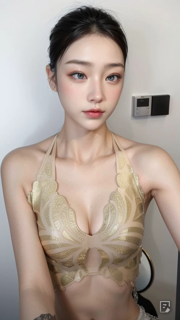 Game Art,Best image quality,Maximum resolution,8K,(A half-length photo),(portrait),(Head close-up),(Rule of Thirds),Unreal Engine 5 rendering works,20 year old girl,((Queen)),The eyes are very detailed,(Large Breasts),Elegant and noble,Light,Light线追踪,Game CG,((3D Unreal Engine)),OC rendering reflection mode,4K,Ultra-clear,Sensual,Translucent lace,Fair and plump figure,Pretty Face,Light泽凝胶涂层,身着华贵礼服的Queen,Crystal Gem Crown,Necklace jewelry,blue eyes,The tattoo is very three-dimensional,Gorgeous and intricate tattoo designs,Ultra-clear portrait,Sexy body,Temple Princess,Sapphire eyes,breasts symmetrical,