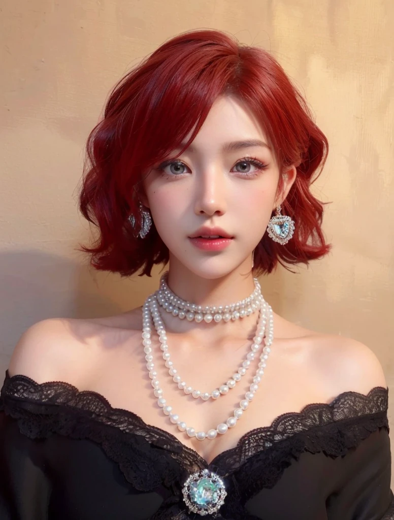 Game Art，Best image quality，Maximum resolution，8K，(A half-length photo)，(portrait)，(Head close-up)，(Rule of Thirds)，Unreal Engine 5 rendering works，20 year old girl，((Queen))，The eyes are very detailed，(Large Breasts)，Elegant and noble，Light，Light线追踪，Game CG，((3D Unreal Engine))，OC rendering reflection mode，4K，Ultra-clear，Sensual，Translucent lace，Fair and plump figure，Pretty Face，Light泽凝胶涂层，身着华贵礼服的Queen，Crystal Gem Crown，Necklace jewelry，blue eyes，The tattoo is very three-dimensional，Gorgeous and intricate tattoo designs，Ultra-clear portrait，Sexy body，Temple Princess，Sapphire eyes，
