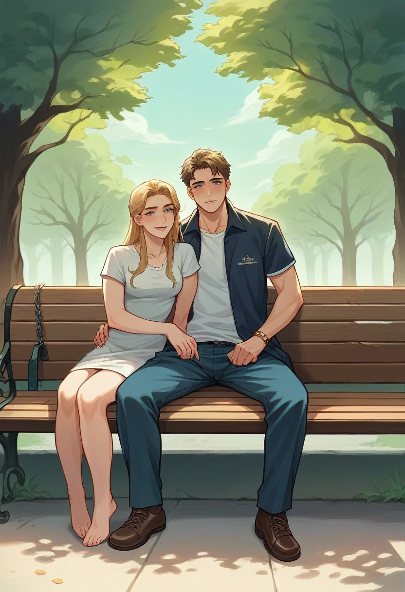 clipart, Rest area, sexy, Man And Woman