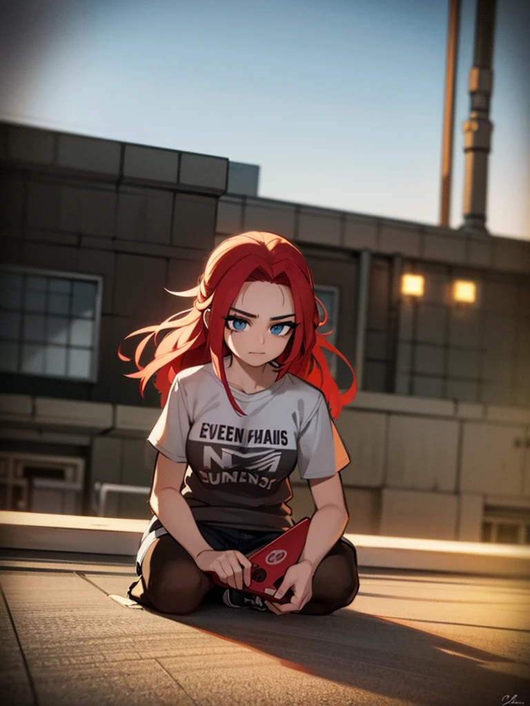 A girl with long flowing red hair, a girl with wavy brown hair, both riding colorful skateboards, dynamic action scene, beautiful detailed eyes, beautiful detailed lips, extremely detailed faces, longeyelashes, dynamic motion, urban city background, neon lighting, (best quality,8k,highres,masterpiece:1.2),ultra-detailed,(realistic,photorealistic,photo-realistic:1.37),cinematic lighting,vibrant colors,dramatic composition