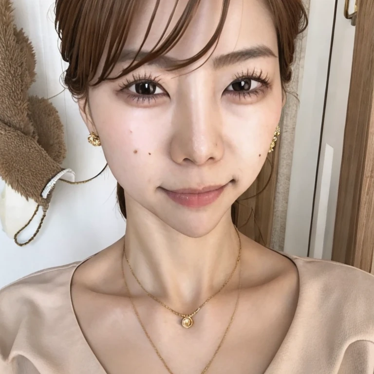 (Realistic:1.3、Ultra HD、Ultra-high resolution、8K、Japanese Housewife、寝室で服を脱いでNipplesを披露するMature Woman:1.5、At the bed)、((Look Viewer:1.8))、(Extremely realistic skin texture:1.4)、(Realistic:1.3)、short hair、((Embarrassed expression:1.5))、(blonde:1.5)、48-year-old woman、Mature Woman、Ponytail Hairstyles、(Brown eyes:1.3)、(Face close-up:1.1)、(Sweaty:1.2)、(Nipplesを見せる:1.3)、((衣服から突き出たNipples:1.4,))、Sexy Dress、美しいNipples、Nipples、Drooling、