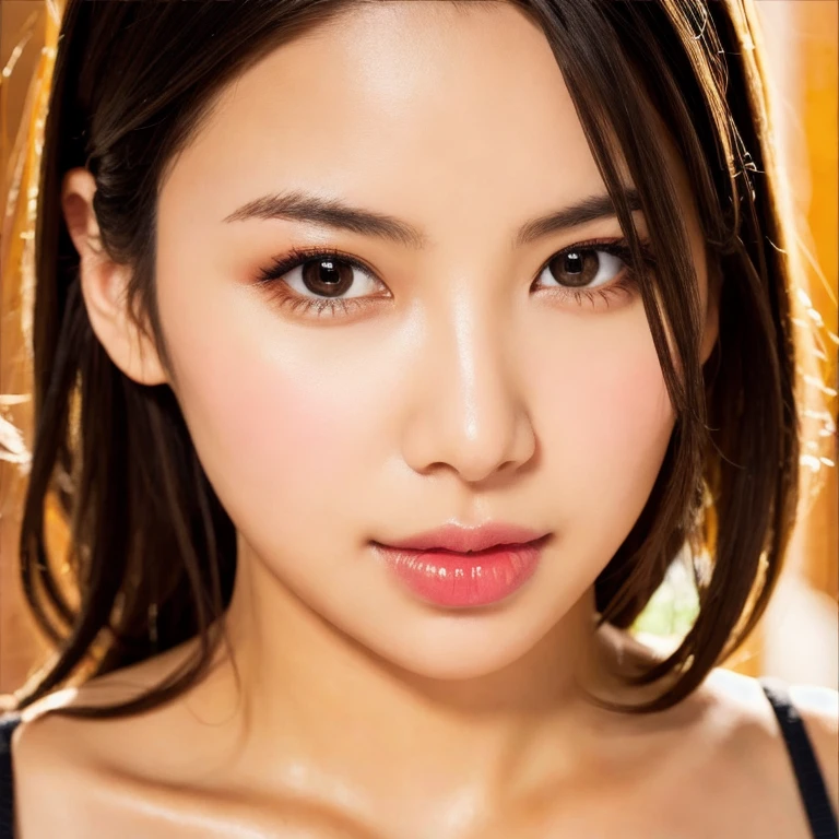 ((masterpiece)), (((best quality))), ((ultra-detailed)), (Amazing:1.1),detailed, 1 girls, perfect body, beauty black hair, perfect saturation, perfect eyes, perfect face, perfect lighting, vibrant colors, innocent expression, delicate features, stunning beauty, realistic skin texture, glossy lips