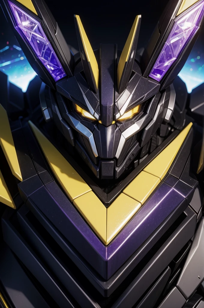 Faz um furry raposo transformers Shattered glass decepticon police amarelo escuro