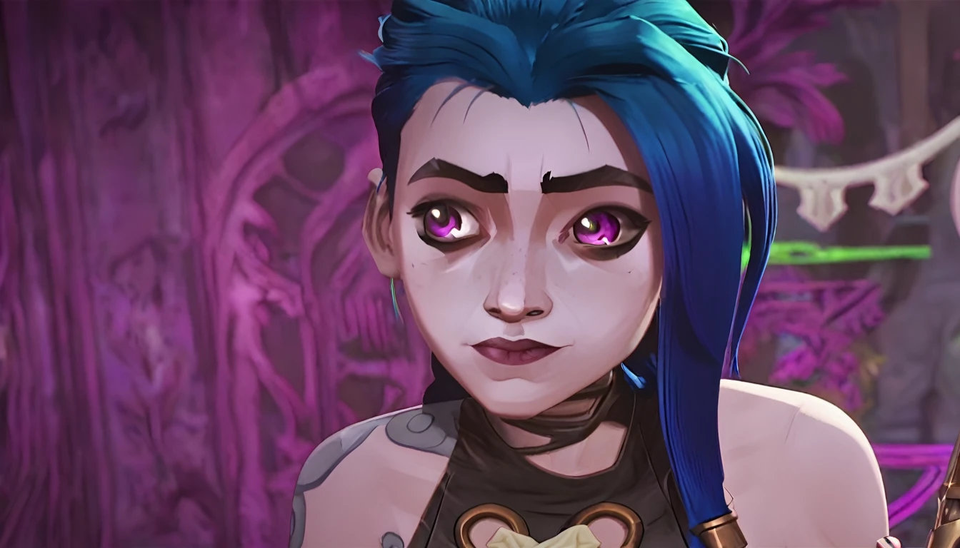 arcane jinx, getting fucked, in doggystyle,