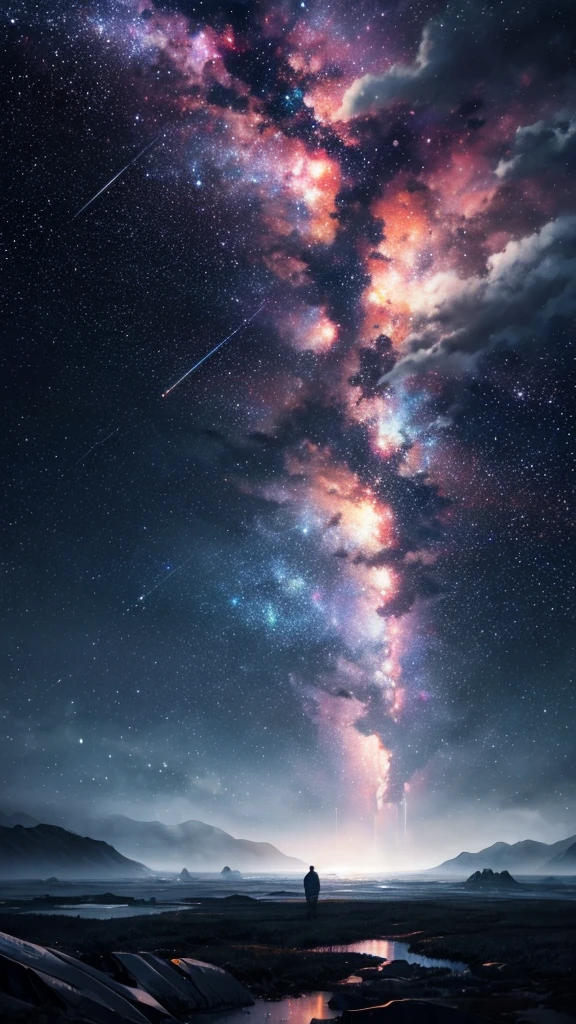 landscape,Drizzle,thunder,Globular clusters,Interstellar gas,