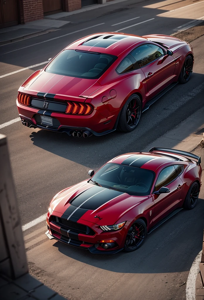Red Mustang Shelby