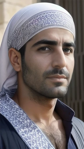  syrian men  focus on the face.