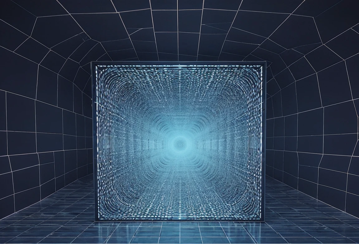 geometrical abstract 3D art, colorful, squares and rectangles; minimalistic abstract background;