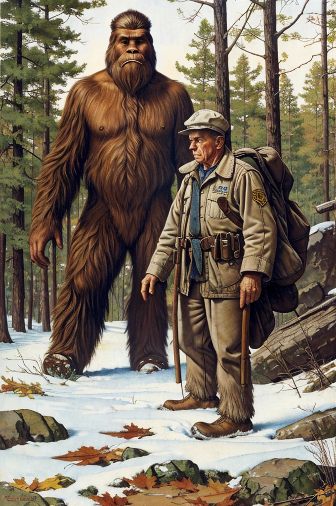 Norman Rockwell, Bigfoot
