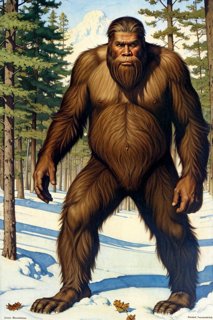 Norman Rockwell, Bigfoot