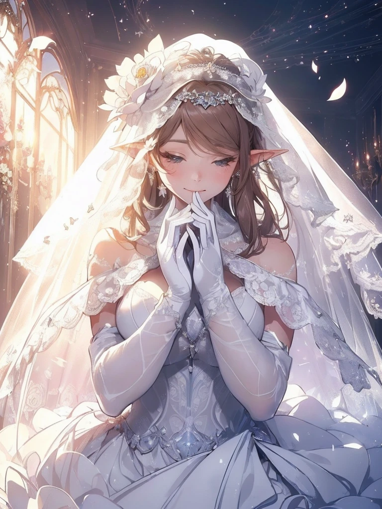 最high quality、1 beautiful woman, 、View from the front、、、Blushing、To act embarrassed、、Ecstasy、Beautiful thighs、Beautiful legs、Filled with red roses、 E.G: Worst quality ,flower fractal fine art、Fill the screen with flowers、Look this way、Beautiful Eyes、lie on flower,s bed,Sleeping Princess、Fairy tale、Märchen Beautiful Eyes,High-definition depiction, Realistic, 8K, Unity, , light smile, Beautifully and vividly drawn, , Beautiful, beautiful, clear skin、 ,sexy 、Ecstasy、 Raise your arms behind your head, Romanticism,mosquito。 The most beautiful form of chaos, Mr..々Farbe, Intertwined flowers, P article,Magical gentle light,smile,sexy,image quality、masterpiece、Beautiful Face、Super beautiful woman((Big breasted 22 year old office lady、Bust 100,Beautiful long ironed hair、、height: 165cm。、sexy、Esbian、high quality、、Visual Arts、最high quality、1 woman E.G: Worst quality ,Flower fractal art、、Beautiful radiance,High-definition depiction, Realistic, 8K, Unity, , light smile, Beautifully and vividly drawn, , Beautiful, beautiful, clear skin、sexy Countless rays of light pouring down, Swirling Light, , Raise one arm above your head, Intense light is emitted from the magic flower circle front of the girl. Romanticism,: The most beautiful form of chaos, Mr..々Farbe, Intertwined flowers, Particle,magical gentle light,smile,sexy,image quality、masterpiece、Beautiful Face、Super beautiful elf woman((Big breasted ,Beautiful 、sexy、Esbian、、high quality、Visual art、Written boundary depth、、elf Ears、Brown Hair、universe、Happy smile、、、elegant、ticker beautiful decorative、、magic、、Beautiful bed、A kind smile、wonderful、Fluttering petals、、Cultivate fantasy、、Mystery light Lots of flowers、、art、art,mystery,Ultra-high resolution,atmosphere 最high quality、
BREAK (white theme:1.5), (pure white elegant wedding dress:1.3), (sheer white wedding veil on head:1.4), (strapless white courselet with bold plunge:1.4), ((sleeveless, collarbone, upperboobs):1.3), ((full-length hoop skirt, crinoline, fabric of skirt covers entire leg):1.3), (tulle lace on skirt:1.3), (beautiful intricate floral lace embroidery:1.3), (white bridal shoes:1.2),
((sleep on your back))