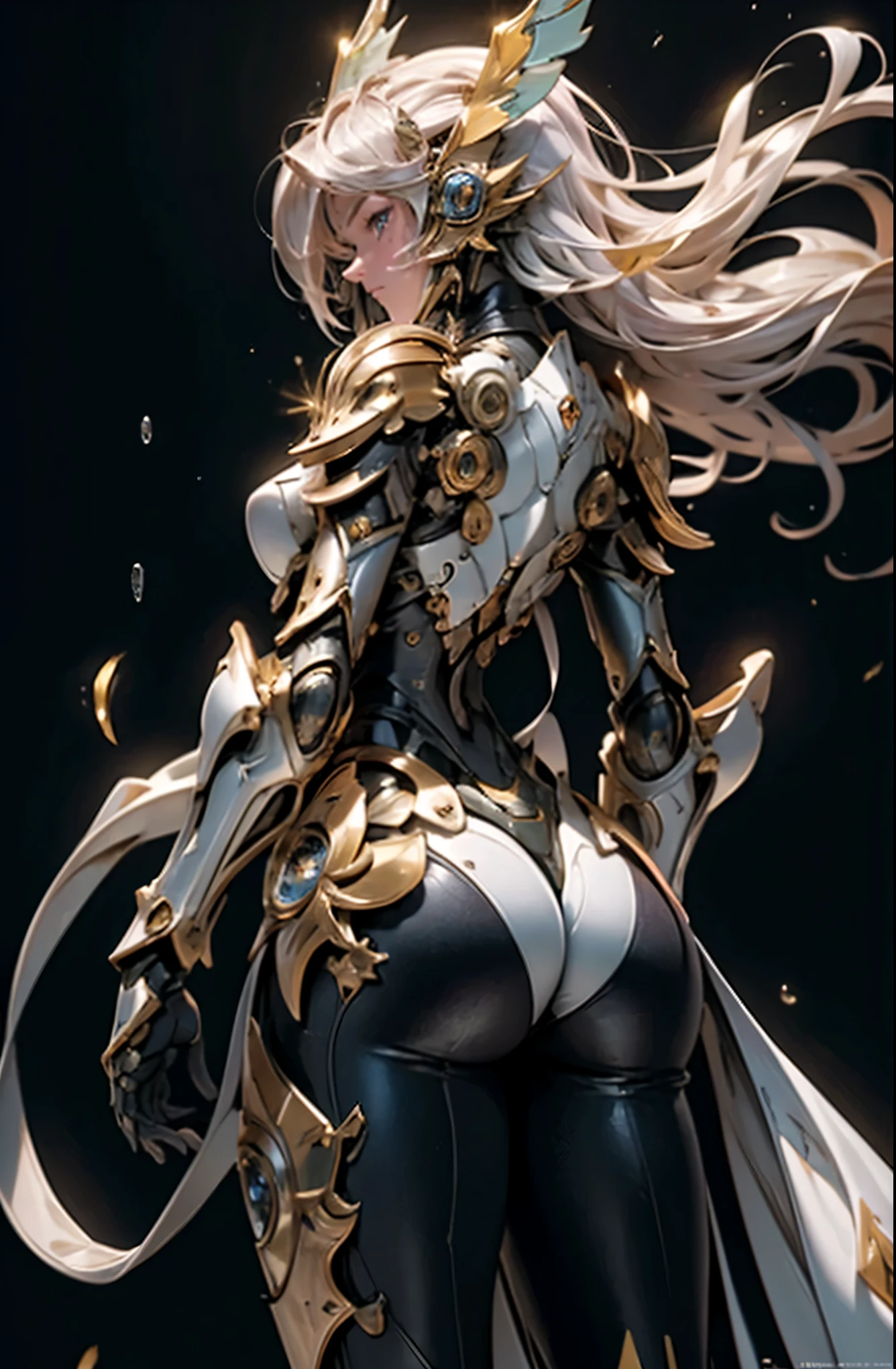 Saint Seiya Gold, (mecha) (mechanicalgirl) (armour), Professional RAW color photo, (back angle), (Lie down and lift your legs to bare your butt: 1.5), ( upon body, Shot in the chest, facial ,  on hair): 1.2) (Leg Open: 1.3), perfect, (wide angles), (Rule of three), perfect legs, (during) (colored gems) knee flexion, pés perfects, Panties close-up, goal, Water dripping, best qualityer, master part, Super resolution, (reality: 1.4), 1 girl, bared shoulders, crazy details, (Hip folds: 1.5), lower part of the chest, side chest, unrealistic engine style, boca effect, David La Chapelle style lens, bioluminescent palette: lilac, pale blonde, Pale pink, shiny white, wide angles, very well, film still life, Vibrant, Sakimichan style, olhos perfects, maximum image quality 16k, inspired by Harry Winston, a masterpiece photographed by the Canon EOS R 6" Chaos 50,--, moles under eyes, ray tracing, Surrealism, texturized skin