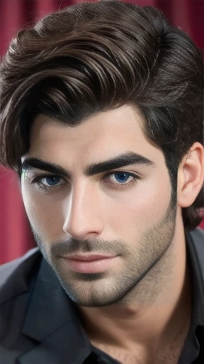 rich JUDAEAN heartthrob focus on the face