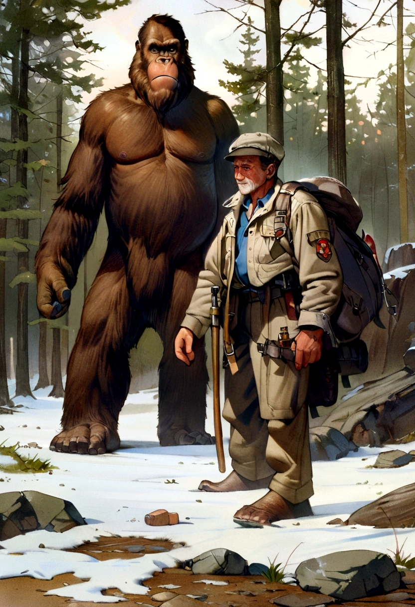 Norman Rockwell, Bigfoot