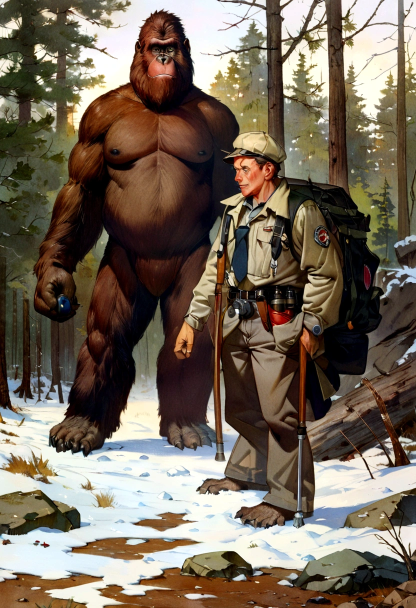 Norman Rockwell, Bigfoot