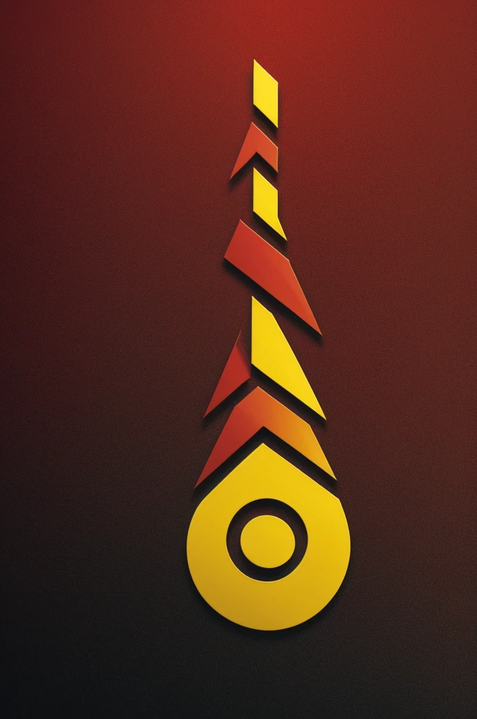 Logo for a balance in red and yellow
