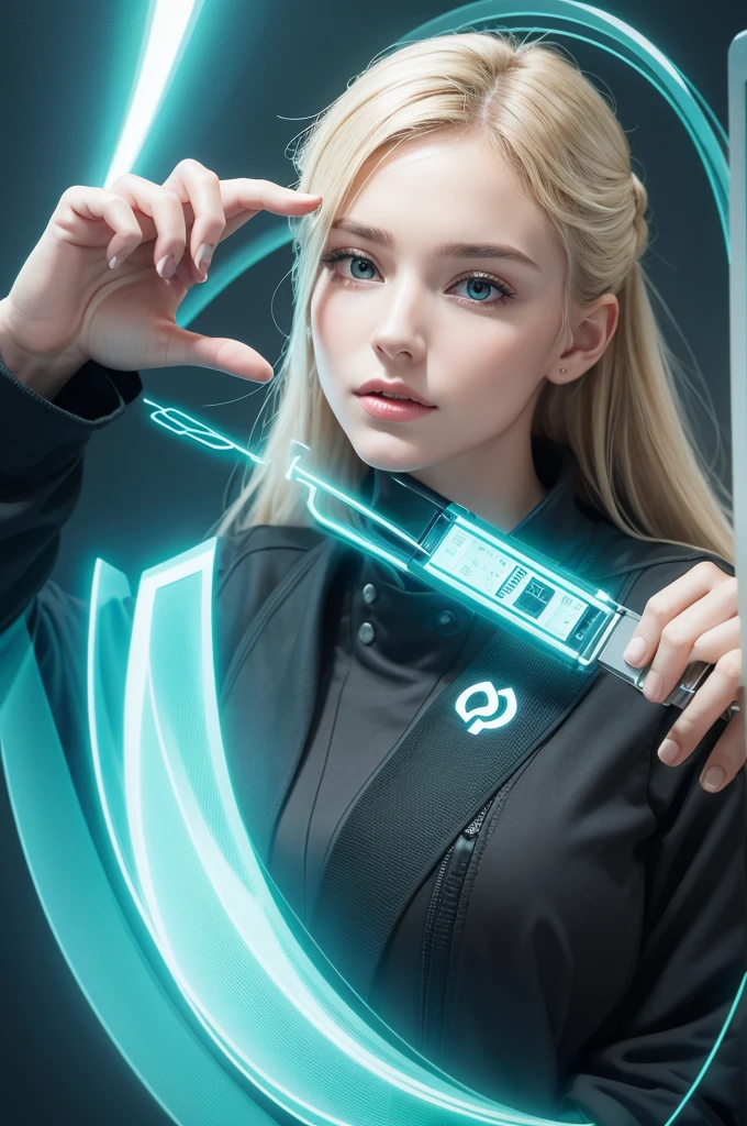 logo deaf asl two and hand is in intelligence and technology beautiful photo but I also think green is better