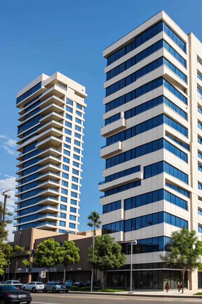 A modern 6-story building