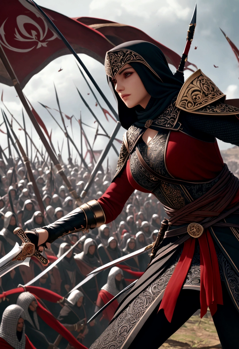Hd beautiful assasint battle