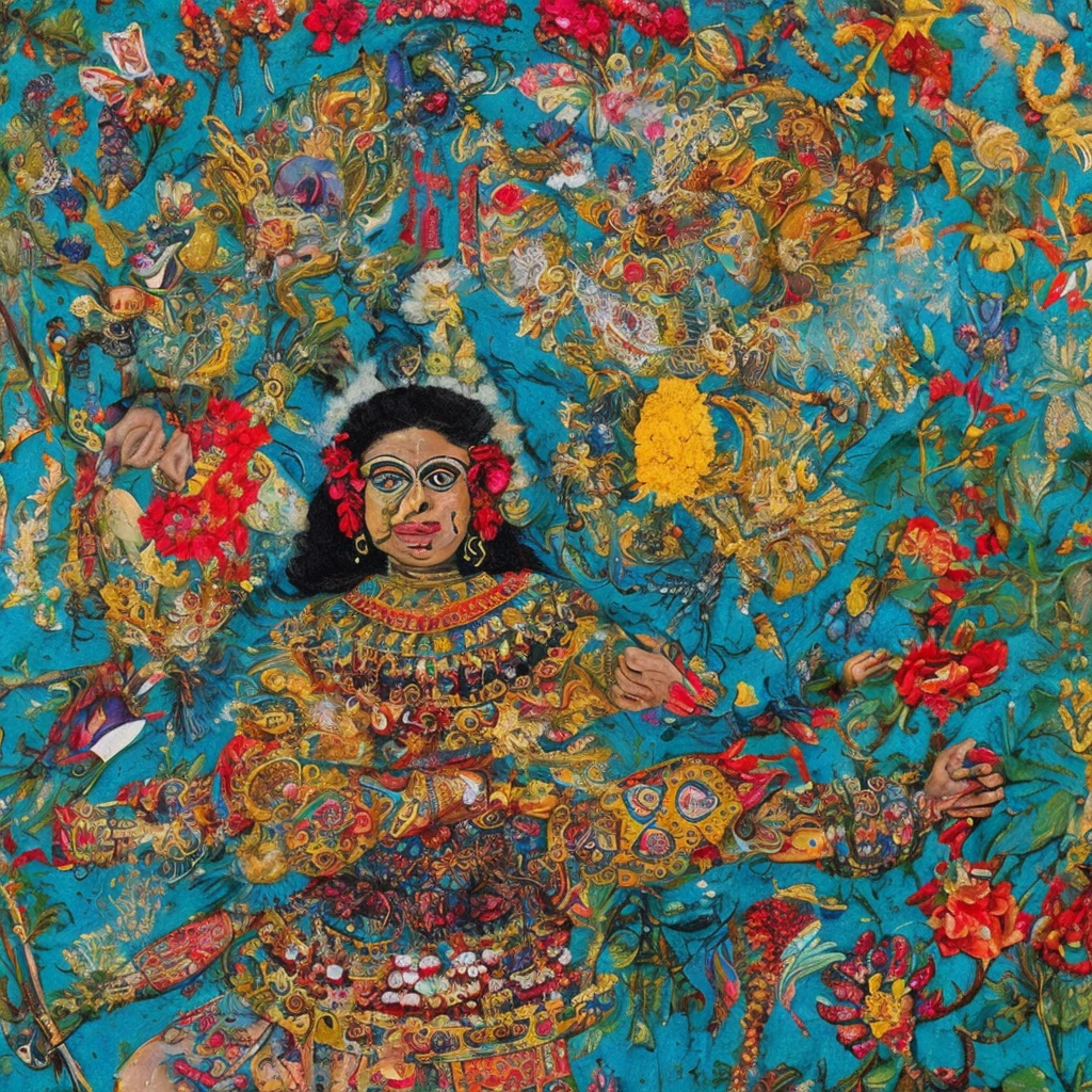 LOs rasgOs más característicOs de TezcatlipOca sOn:
un espejO humeante en vez de pie, a veces cOlOcadO en la sien; la pintura facial de rayas amarillas cOmbinadas cOn rOjas, negras O azules, según la representación del diOs;
la pintura cOrpOral, que en este casO, cOmO se trata de TezcatlipOca NegrO, it&#39;s black;
a veces se le representa cOn lOs OjOs tapadOs, para demOstrar su papel de juez ;
El patrón del día Caña es Yayauhqui TezcatlipOca, O sea, Tezcatli- pOca NegrO. Su nOmbre TezcatlipOca significa EspejO que Humea y se lO debe a su atributO más característicO: el espejO de Obisidana que tiene en vez de un pie y en el tOcadO; ¡de este espejO sale humO! Era unO de lOs diOses más impOrtantes: OmnipOtente y Omnipresente, invisible, ligerO cOmO el vientO. Ya hemOs dichO que al principiO TOnacatecuhtli 25 había creadO a lOs cuatrO diOses, entre ellOs a lOs tres TezcatlipOcas, que se distinguían entre sí pOr sus cOlOres: el rOjO, el negrO y el azul. Se trata en el fOndO de la misma deidad, a la que su naturaleza divina le permitía manifestarse en diversas fOrmas. HemOs vistO ya a un nagual de TezcatlipOca: el jaguar COrazón del MOnte 28 más 44 adelante veremOs a su OtrO nagual, GuajOlOte EnjOyadO . En su aspectO negrO se manifestaban sus fuerzas Oscuras y nOcturnas. TezcatlipOca era el gran magO, hechicerO pOr excelencia y diOs del destinO; él sabía tOdO sObre lOs humanOs, leía en sus cOrazOnes, tenía pOder para juzgarlOs y para perdOnarles sus culpas. It was he who gave and took away their wealth., quien decidía sus ascensOs y sus caídas. LOs humanOs sabían que dependían de él, y pOr esO se llamaban a sí mismOs "sus hOmbres" O "sus esclavOs".