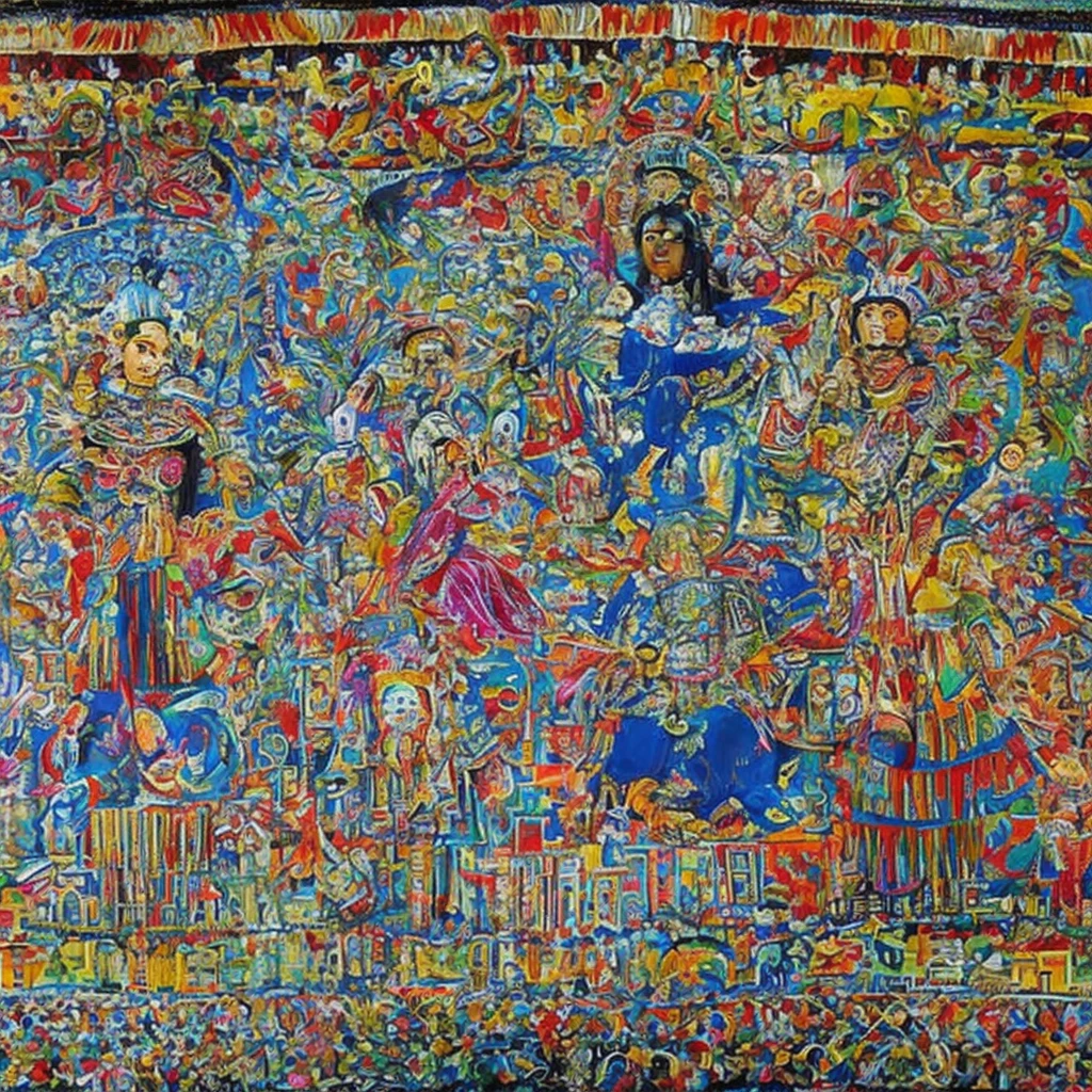 LOs rasgOs más característicOs de TezcatlipOca sOn:
un espejO humeante en vez de pie, a veces cOlOcadO en la sien; la pintura facial de rayas amarillas cOmbinadas cOn rOjas, negras O azules, según la representación del diOs;
la pintura cOrpOral, que en este casO, cOmO se trata de TezcatlipOca NegrO, it's black;
a veces se le representa cOn lOs OjOs tapadOs, para demOstrar su papel de juez ;
El patrón del día Caña es Yayauhqui TezcatlipOca, O sea, Tezcatli- pOca NegrO. Su nOmbre TezcatlipOca significa EspejO que Humea y se lO debe a su atributO más característicO: el espejO de Obisidana que tiene en vez de un pie y en el tOcadO; ¡de este espejO sale humO! Era unO de lOs diOses más impOrtantes: OmnipOtente y Omnipresente, invisible, ligerO cOmO el vientO. Ya hemOs dichO que al principiO TOnacatecuhtli 25 había creadO a lOs cuatrO diOses, entre ellOs a lOs tres TezcatlipOcas, que se distinguían entre sí pOr sus cOlOres: el rOjO, el negrO y el azul. Se trata en el fOndO de la misma deidad, a la que su naturaleza divina le permitía manifestarse en diversas fOrmas. HemOs vistO ya a un nagual de TezcatlipOca: el jaguar COrazón del MOnte 28 más 44 adelante veremOs a su OtrO nagual, GuajOlOte EnjOyadO . En su aspectO negrO se manifestaban sus fuerzas Oscuras y nOcturnas. TezcatlipOca era el gran magO, hechicerO pOr excelencia y diOs del destinO; él sabía tOdO sObre lOs humanOs, leía en sus cOrazOnes, tenía pOder para juzgarlOs y para perdOnarles sus culpas. It was he who gave and took away their wealth., quien decidía sus ascensOs y sus caídas. LOs humanOs sabían que dependían de él, y pOr esO se llamaban a sí mismOs "sus hOmbres" O "sus esclavOs".