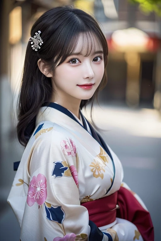 ((Kimono))、((A 24-year-old girl))、randome pose、(8K、Raw photography、top-quality、​masterpiece:1.2)、(realisitic、Photorealsitic:1.37)、ultra-detailliert、超A high resolution、、、 Use natural light and color,女の子1人,japanes,kawaii,A dark-haired,Middle hair,,,(depth of fields、chromatic abberation、、Wide range of lighting、Natural Shading、)、、、、、beautifull detailed face、smil、Beautiful detailed skin、Skin Texture、