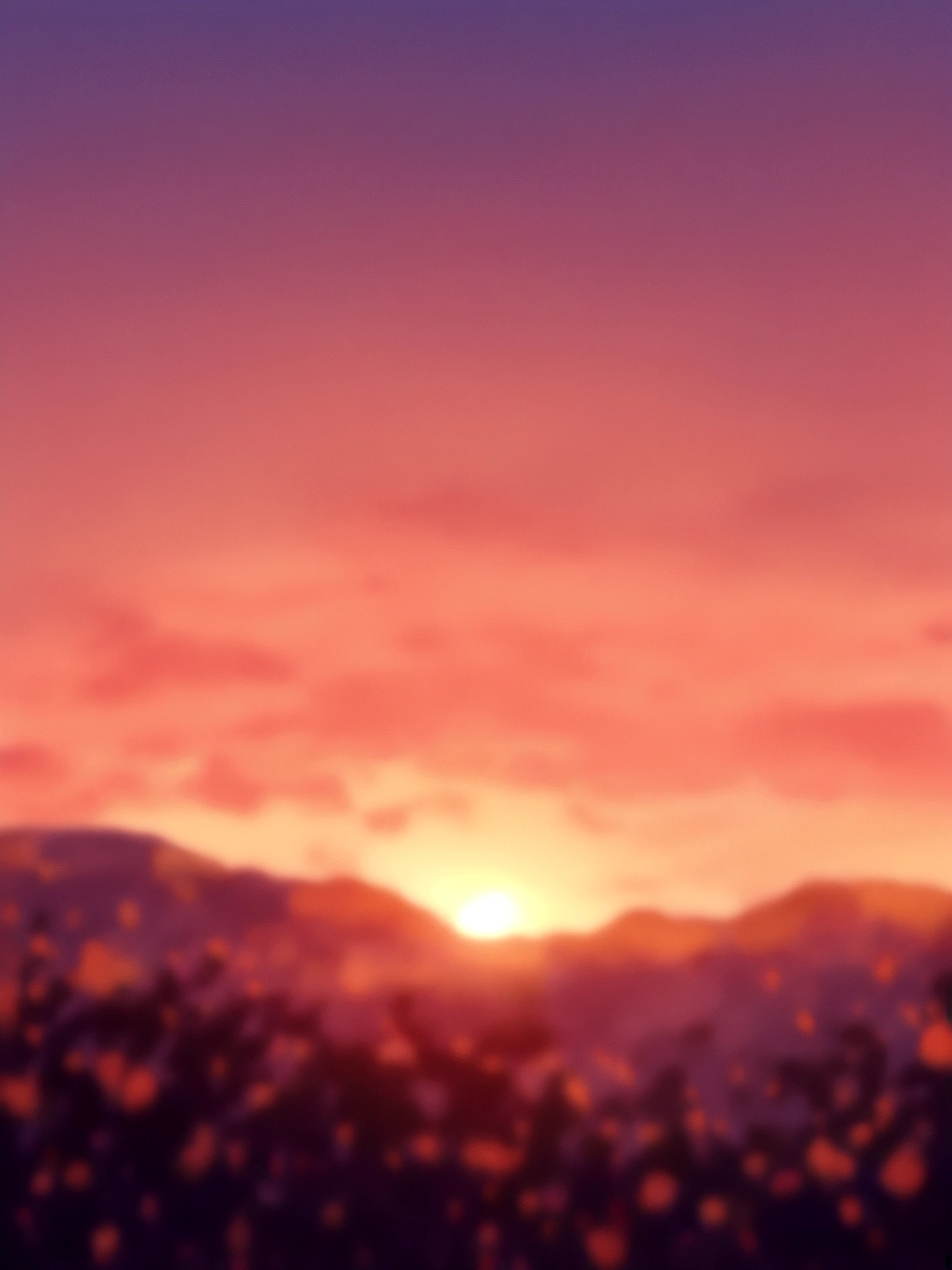 Romantic backgrond. blur background.sunset effect.