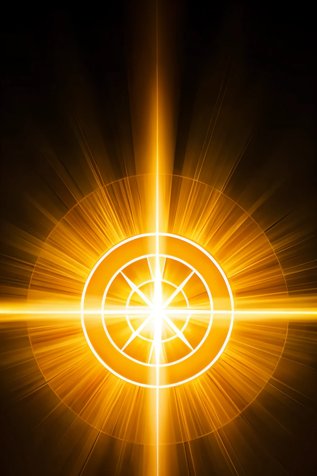 form: Circular, representing wholeness and union.
colors: Golden and orange tones to symbolize the sun and fire.
Visual Elements:
A radiant sun in the center with stylized rays radiating outward.
Swords crossed behind the sun to symbolize defense and combat.
A luminous halo around the sun to represent light and purity.
and say in the middle with big words SOLARIS