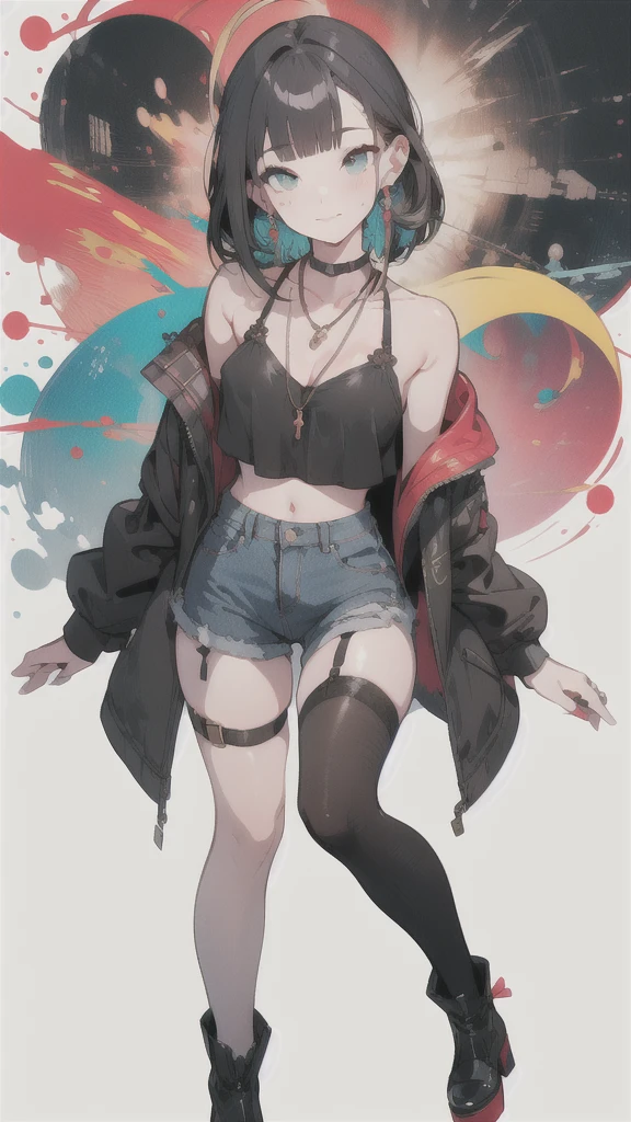 (whole body:1.2), (Young Girls),(((Love Hotels)))、Contempt、
、Red and black hoodie、White Hoodie、Black platform boots、(Foot Focus)、
Black Hair、Black Hairロング、Black eyes、masterpiece, best quality, Ultra-high resolution, Fluorescent Color,, 1 girl, looking at the audience, Pretty Face, beautiful eyes, (Off-shoulder: 1.2), Raise your head, shiny hair, shiny skin, Glow Cutting, Finger proportion coordination, best quality, 1 sister, solo, blouse, Denim shorts, necklace, (Graffiti:1.5), paint splatter, Put your arms behind your back, looking at the audience, armband, thigh strap, paint the body, head tilt, having fun, hair color, aqua eyes, earphone,graffiti wall,1 ,masterpiece,best quality,Official Art,Extremely detailed CG unity 8k wallpaper, 1 girl, Cute girl, Yuri, Hair accessories, shorts, Crop Top, Pantyhose, Ribbon_Necklace,masterpiece、Highest image quality、best quality、 ((panic))、Glossy hair quality、Small face、Super detailed, beautiful and bright eyes、Ultra-detailed, clear and beautiful face、(Cute illustrations:1.2), High resolution, Extremely detailed, best quality, Awkward、(gap in shorts)、(Cute lingerie),ok,