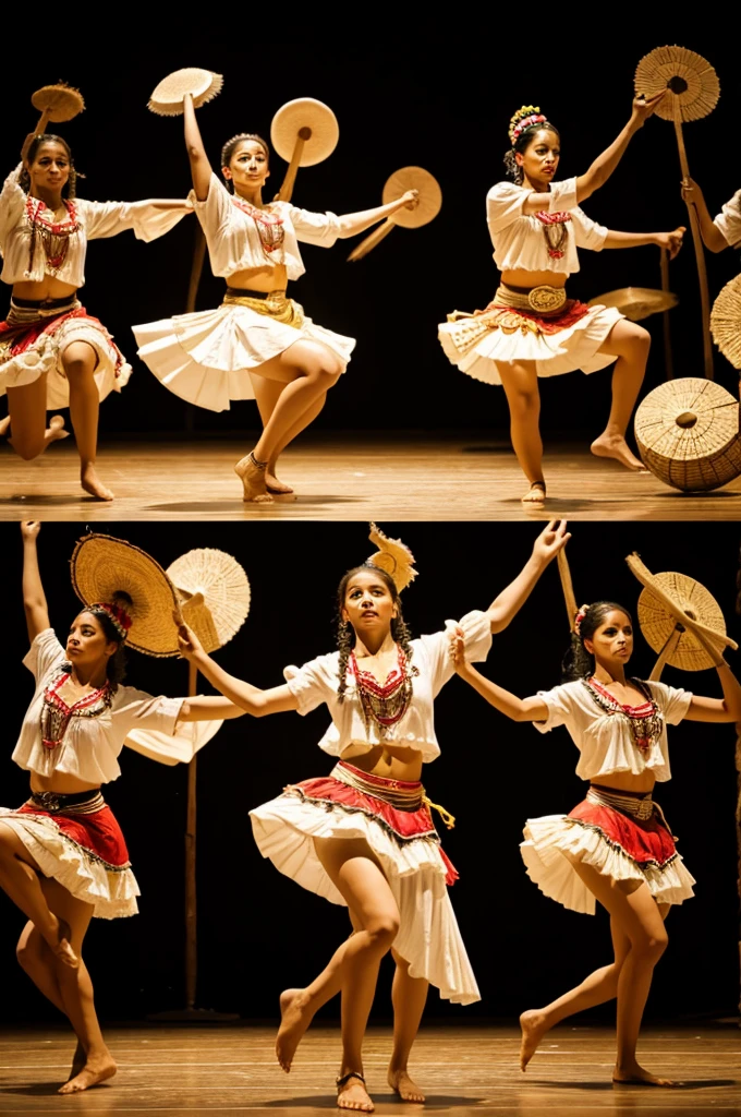 Images of a joropo choreography