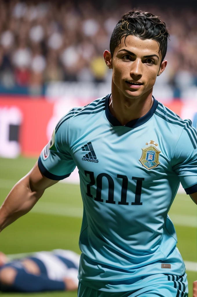 Portuguese player ( cristiano ronaldo )