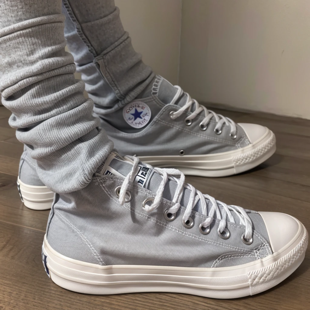 Female Gray converse
