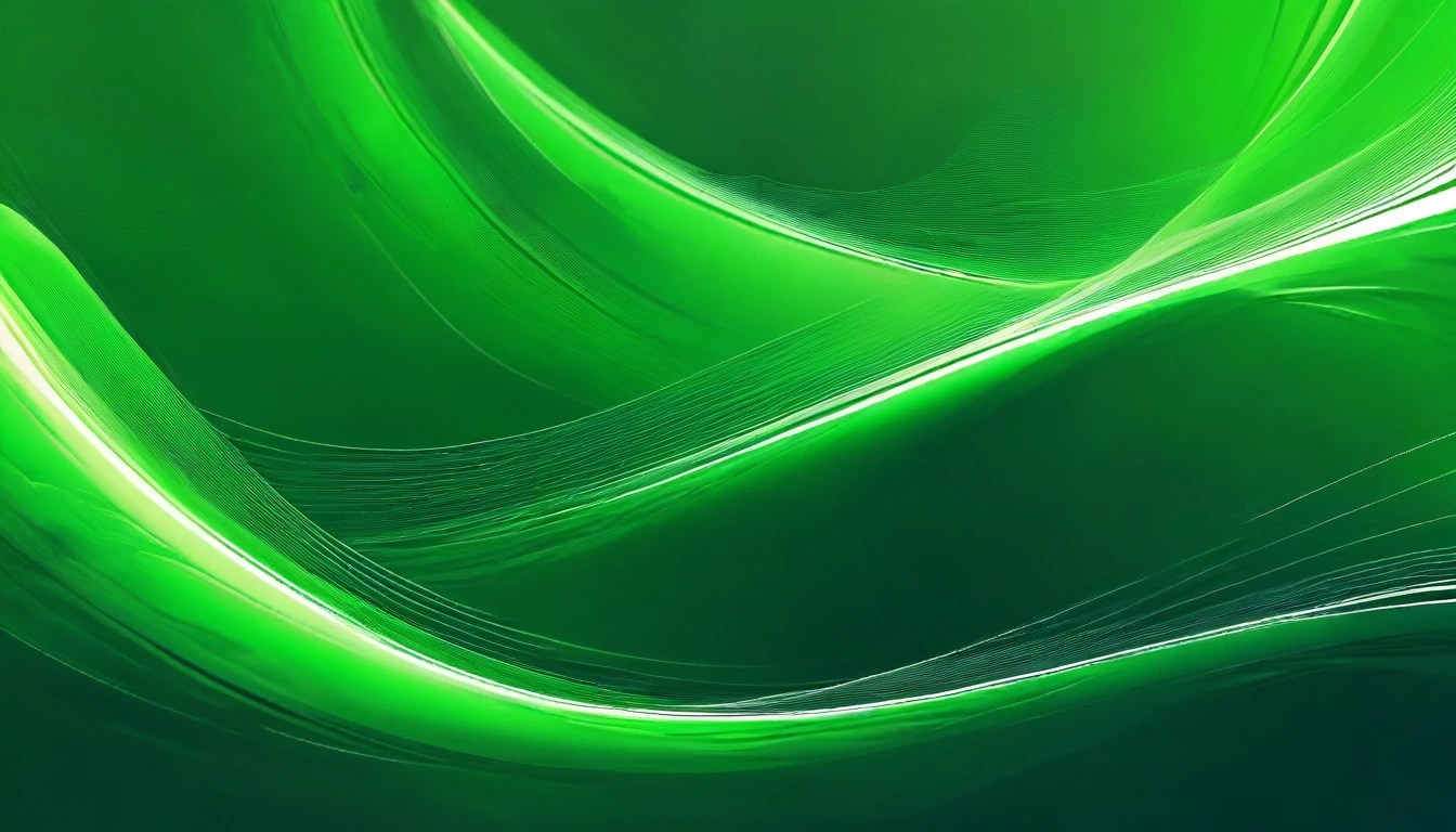 abstract organic green lines as wallpaper background illustration