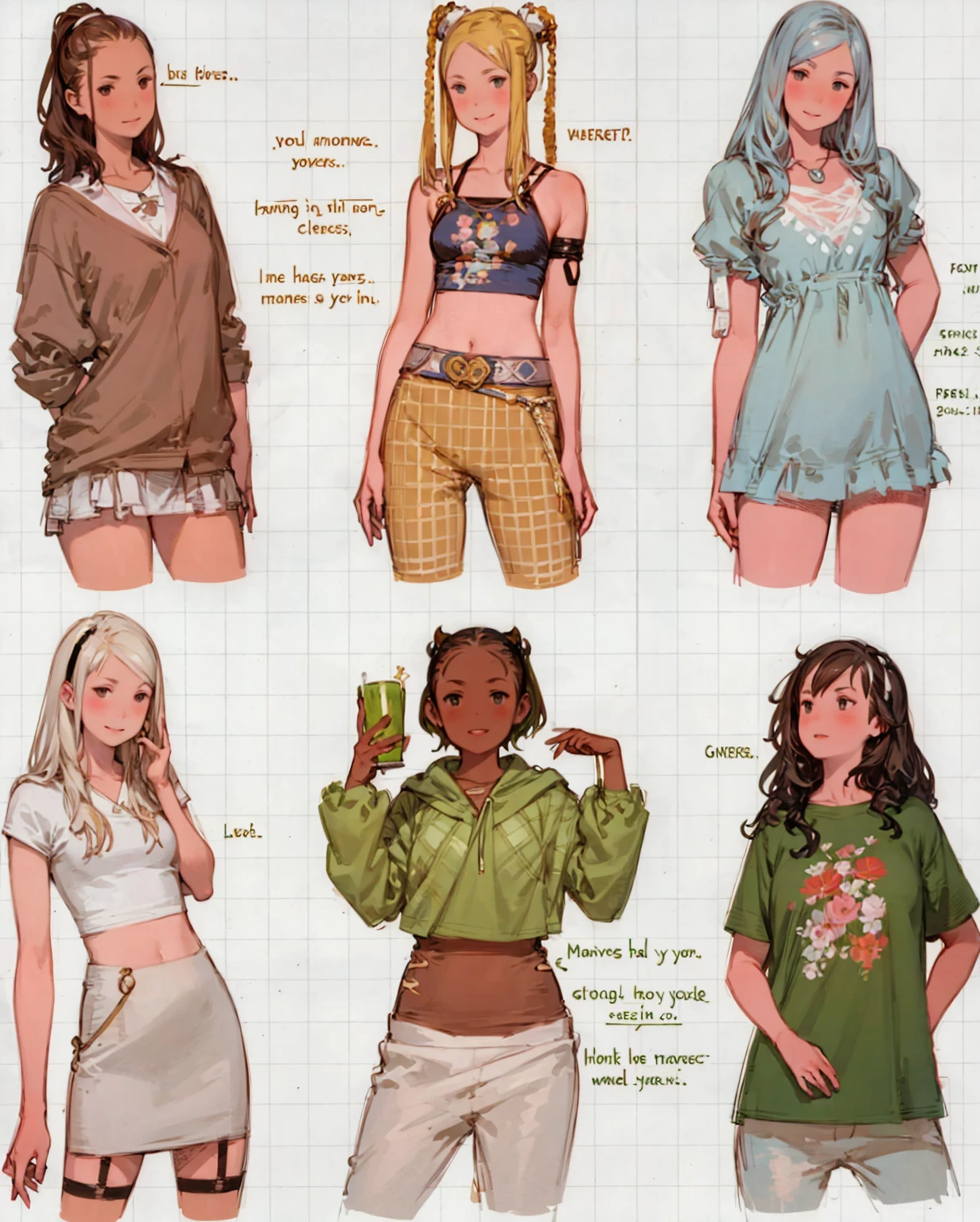 Girls, masterpiece