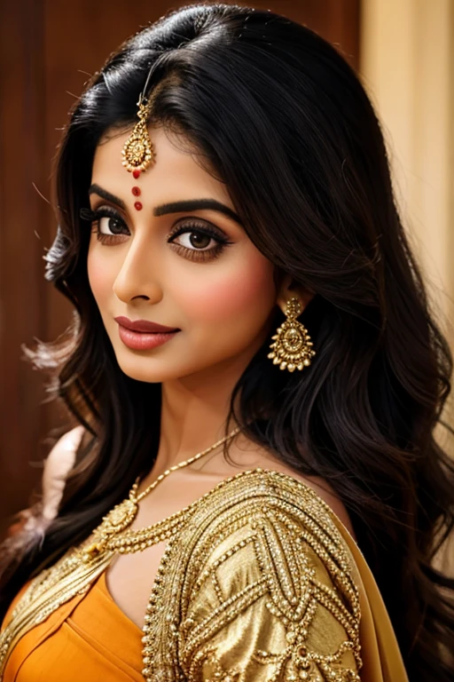 ((best quality)), ((masterpiece)), (detailed), Beautiful indian woman, lahga chunni,