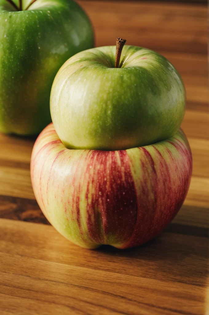 An apple I hope I die tomorrow