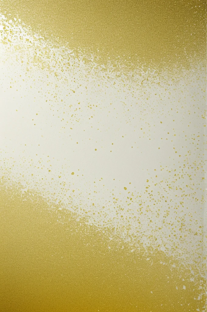 Gold color gradient wallpaper, white and green in the form of splatter paint