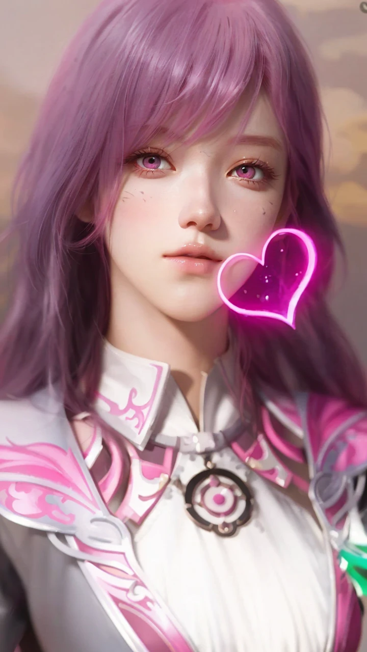 a close up of a woman with pink hair and a pink mask, beautiful character painting, guweiz, artwork in the style of guweiz, pink haired deity, by Yang J, epic exquisite character art, stunning character art, by Fan Qi, by Wuzhun Shifan, guweiz on pixiv artstation