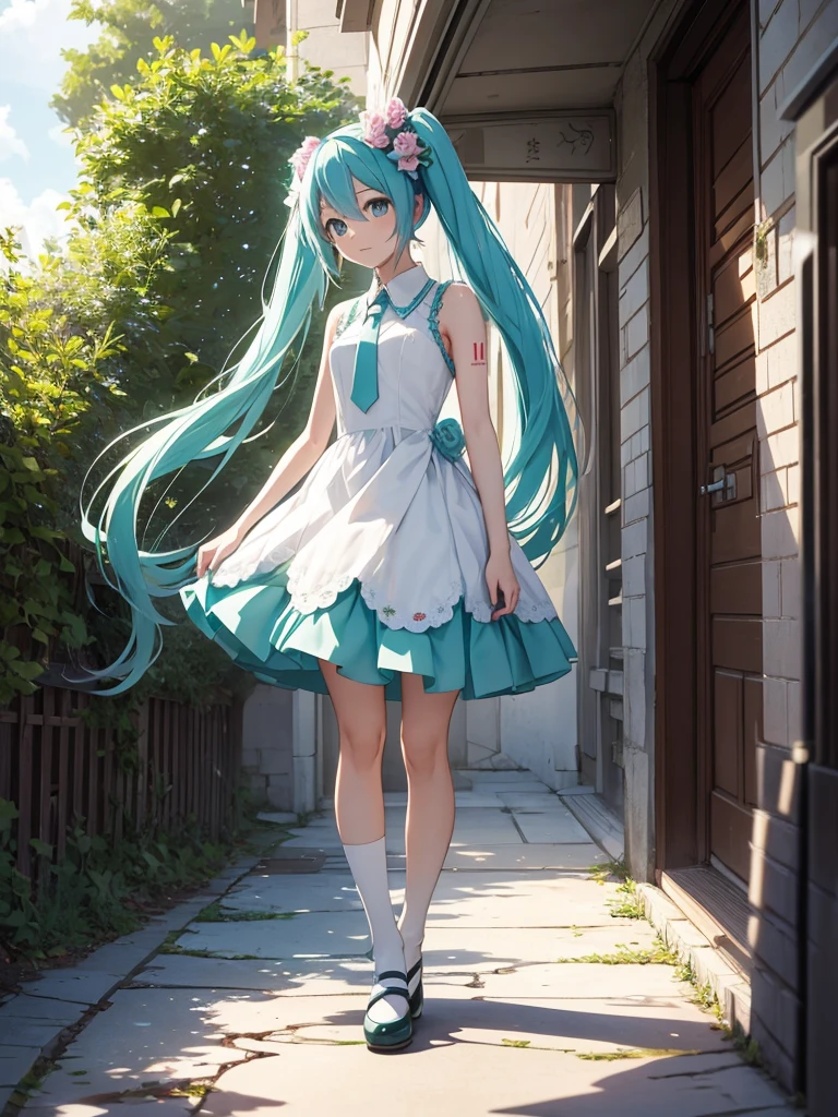 Hatsune Miku, weeding dress