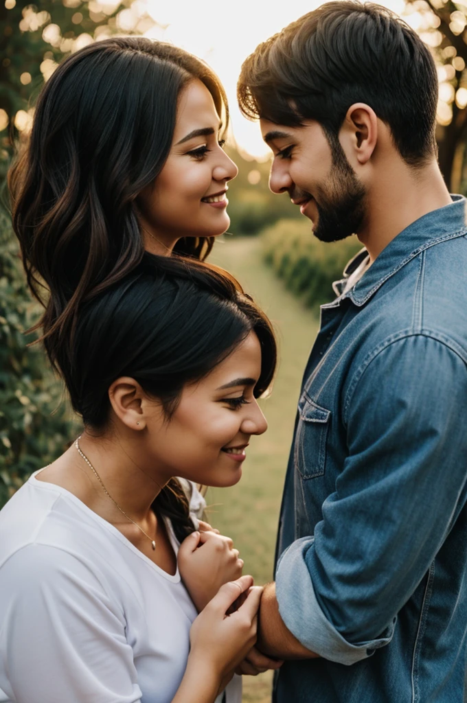 Create a couple in love
