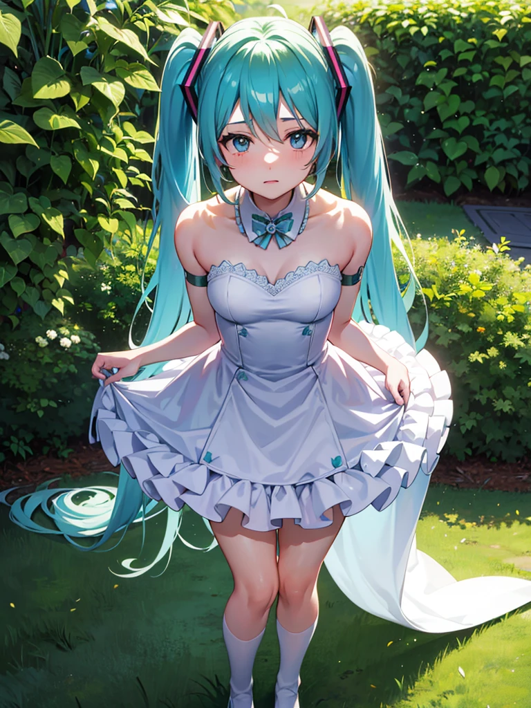 Hatsune Miku, weeding dress