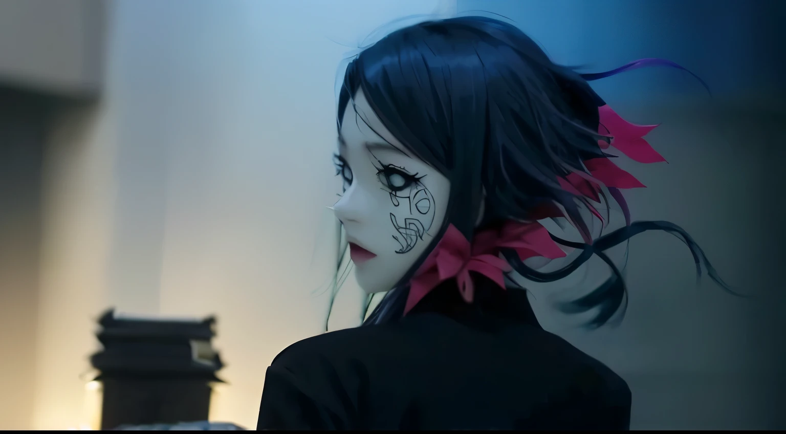 anime, anime girl, anime, anime art, anime girl, anime girl, anime girl, anime girl, anime girl, anime girl, anime girl, anime, Kimetsu no Yaiba, Avatar Image, Also, Demon slayer artstyle, 1 7 - year - old anime goth girl, Demon slayer rui fanart, Demon slayer