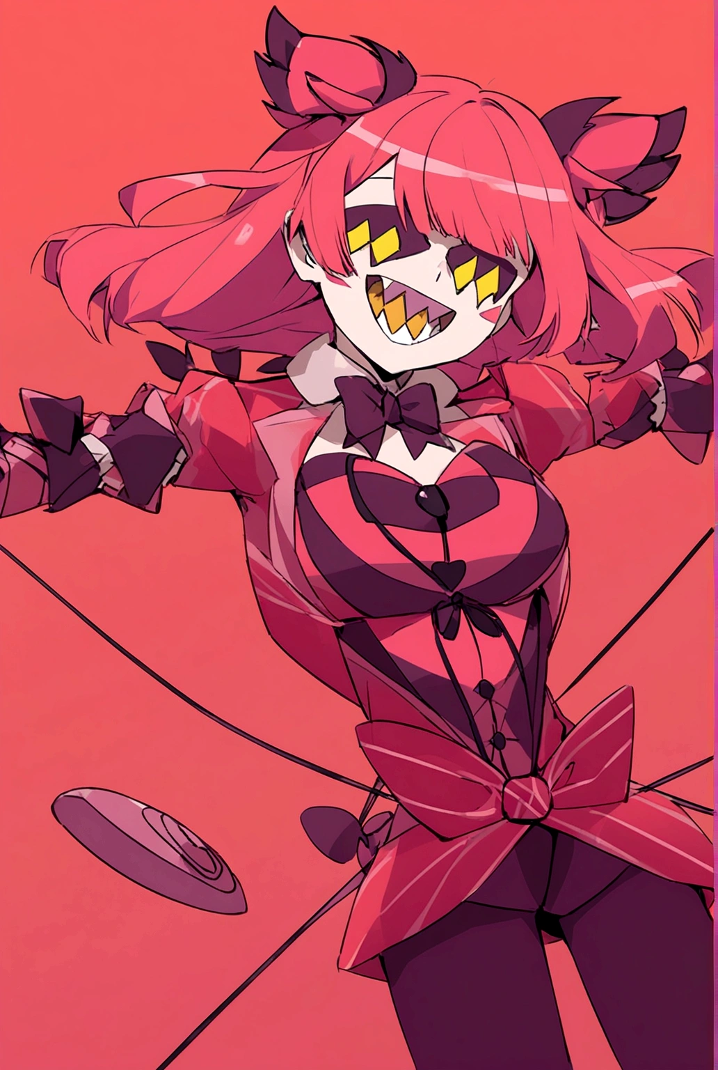 Draw a radium demon