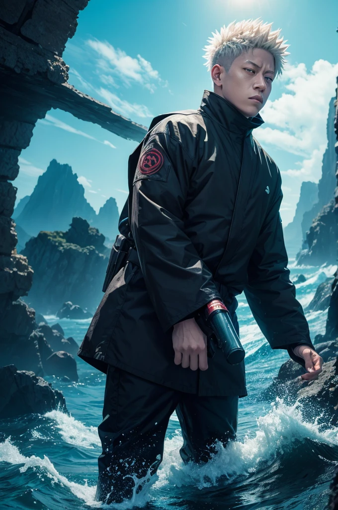 Make a jujutsu kaisen-style sea monster