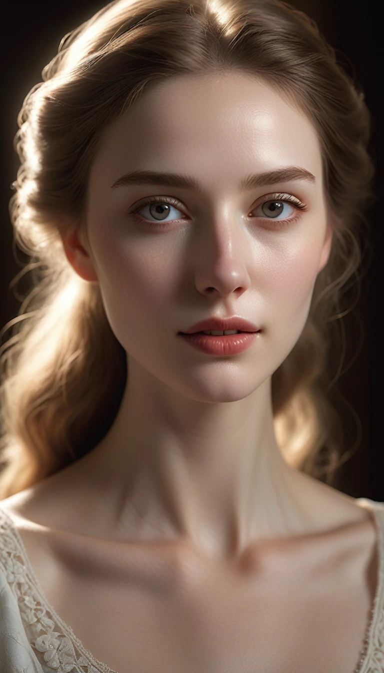 1 20 year old European girl ,slightly permed blonde hair,There are small freckles on the face,Naked and naked,Naked in the snow,Detailed skin texture,,Sexy Pose, Small freckles on the face,Very sexy pose, sexy dominant pose, Cute elegant pose, shot on the Canon EOS R 6, 2 b, 2b, bottom angle, posterior view, so sexy, Cute sexy butts, imagem hiperrealista,The pupil of the eye is delicate(Bare back and waist vest line,Leaking sexy plump breasts,whole body Dripping wet,Hip naked, There are small freckles on the face,Naked and naked)(Front Focus),(in the darkness nigth:1.6),(Surrealist portrait of a woman,Fantasyart,photographrealistic,动态照明,art stations,poster for,Volumetriclighting,extra detailed face,awardwinning, ,In the Dark, deepshadow,so sexy , amouranth, Sexy and pure,yelena belova, posterior view, Eve Ventru, olga buzova, ),equirectangular columnar 360,hight resolution,Modelshoot style, by Ghibli Studios, Authors:Jeremy Mann, Greg Manchess, Antonio Moro, trending on artstationh, Trending on CGSociety, Convoluted, high detailing, Sharp Focus, Dramatic, photorealistic painting art by midjourney and greg rutkowski