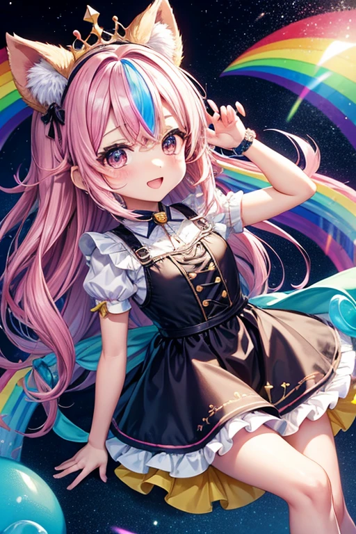 solution (chibi) princess at the rainbow candy store, Obra-prima HD de alto contraste altamente detalhada da melhor qualidade em alta resolution
