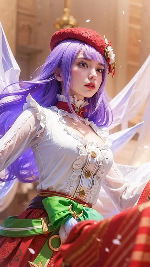 a close up of a 4 girls  ,pink hair , big booobs ,  shadowbringers cinematic, 4 k detail fantasy, a beautiful fantasy empress, game cg, xianxia fantasy, xianxia hero, 2. 5 d cgi anime fantasy artwork, cinematic goddess close shot, ruan jia and artgerm, wow 4 k detail fantasy, hyperdetailed fantasy character