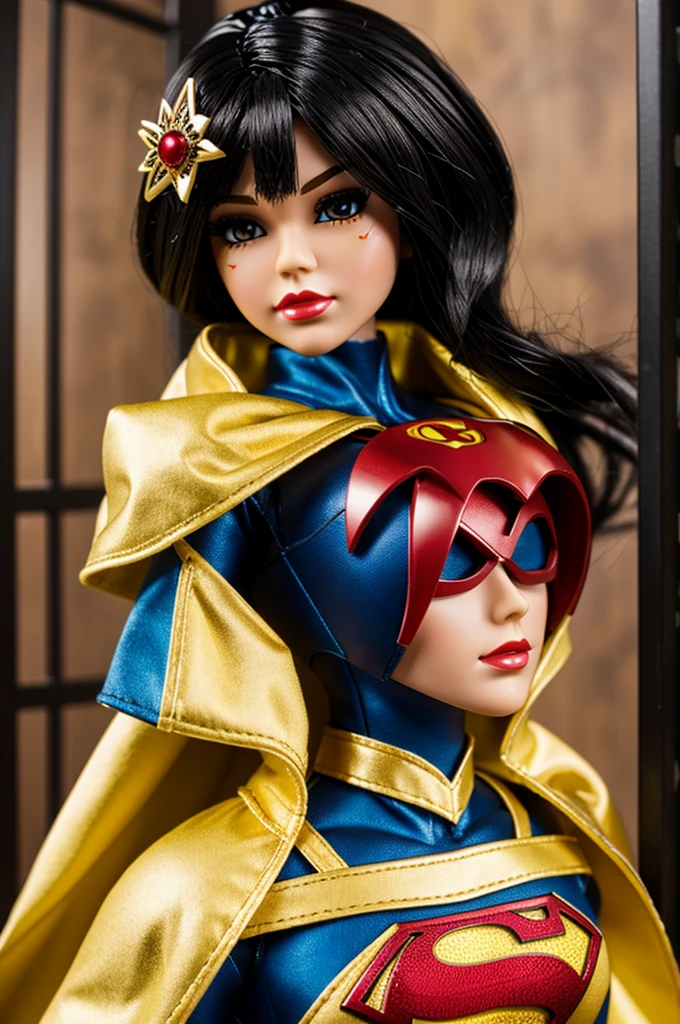 Create an exotic LMR brand superhero doll