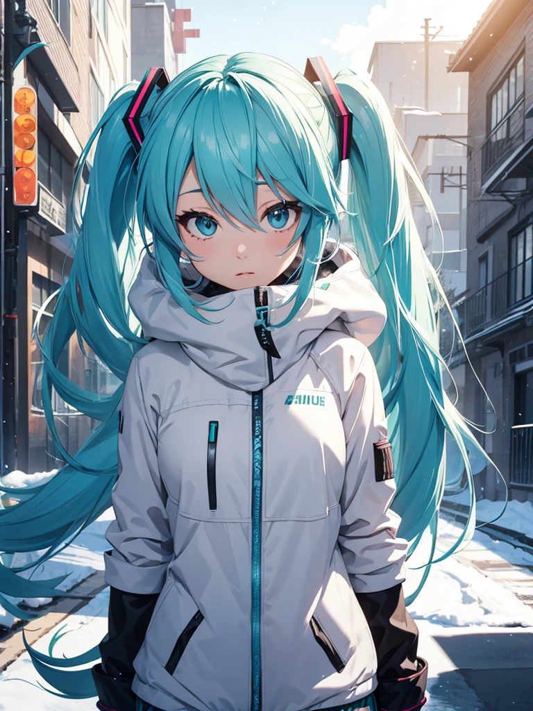 Hot Hatsune Miku, winter wear