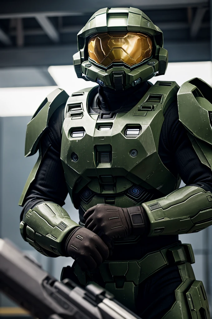 master chief in a halo 

